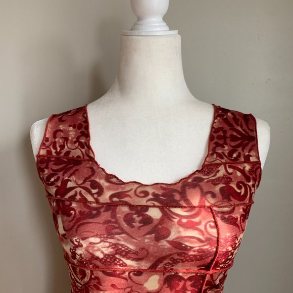 Vintage Moa Moa Mesh Dress - Picture 2 of 5